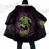 Psychedelic Horror Skull SED-1047 Cloak