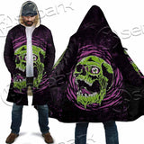 Psychedelic Horror Skull SED-1047 Cloak