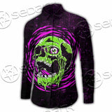 Psychedelic Horror Skull SED-1047 Shirt Allover