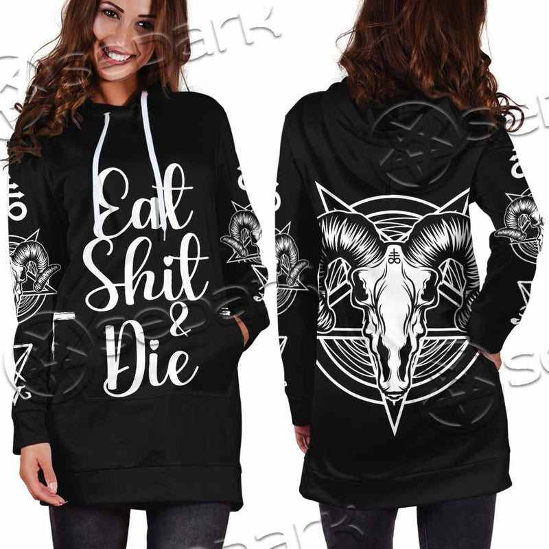 Eat Shit And Die SED-1050 Hoodie Dress