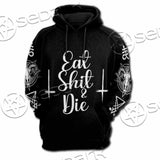Eat Shit And Die SED-1050 Hoodie & Zip Hoodie Raglan