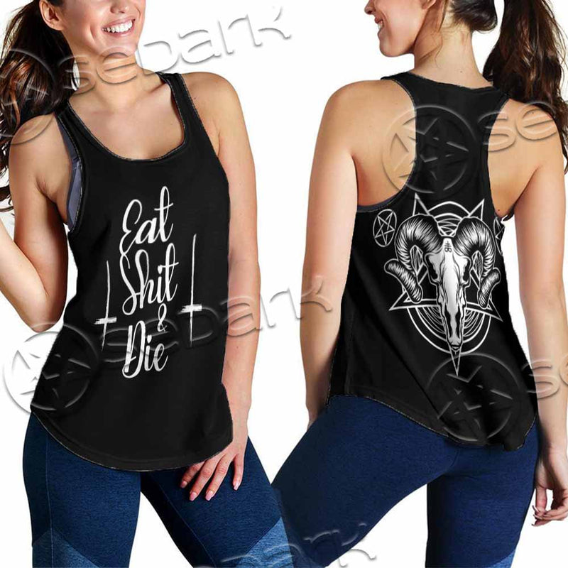 Eat Shit And Die SED-1050 Women Tank Top