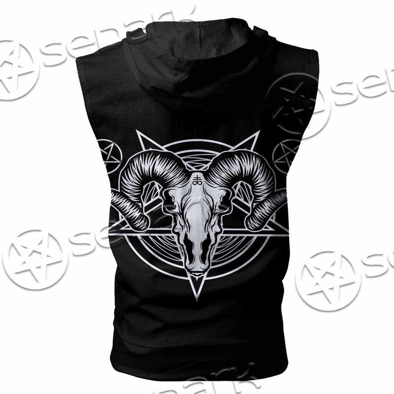 Eat Shit And Die SED-1050 Zip Sleeveless Hoodie