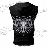 Eat Shit And Die SED-1050 Zip Sleeveless Hoodie