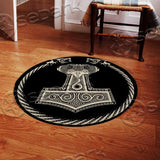 Viking Thor Hammer SED-1053 Round Carpet