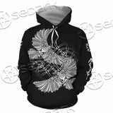 Viking Odin Raven SED-1057 Hoodie & Zip Hoodie