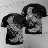 Viking Odin Raven SED-1057 Unisex T-shirt