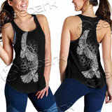 Viking Odin Raven SED-1057 Women Tank Top