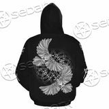 Viking Odin Raven SED-1057 Hoodie & Zip Hoodie