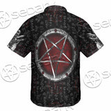 Pentagram Goat Head SED-1058 Shirt Allover