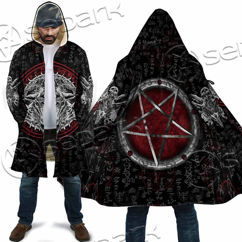 Pentagram Goat Head SED-1058 Cloak