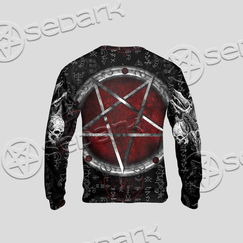 Pentagram Goat Head SED-1058 Unisex Sweatshirt