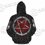 Pentagram Goat Head SED-1058 Hoodie & Zip Hoodie
