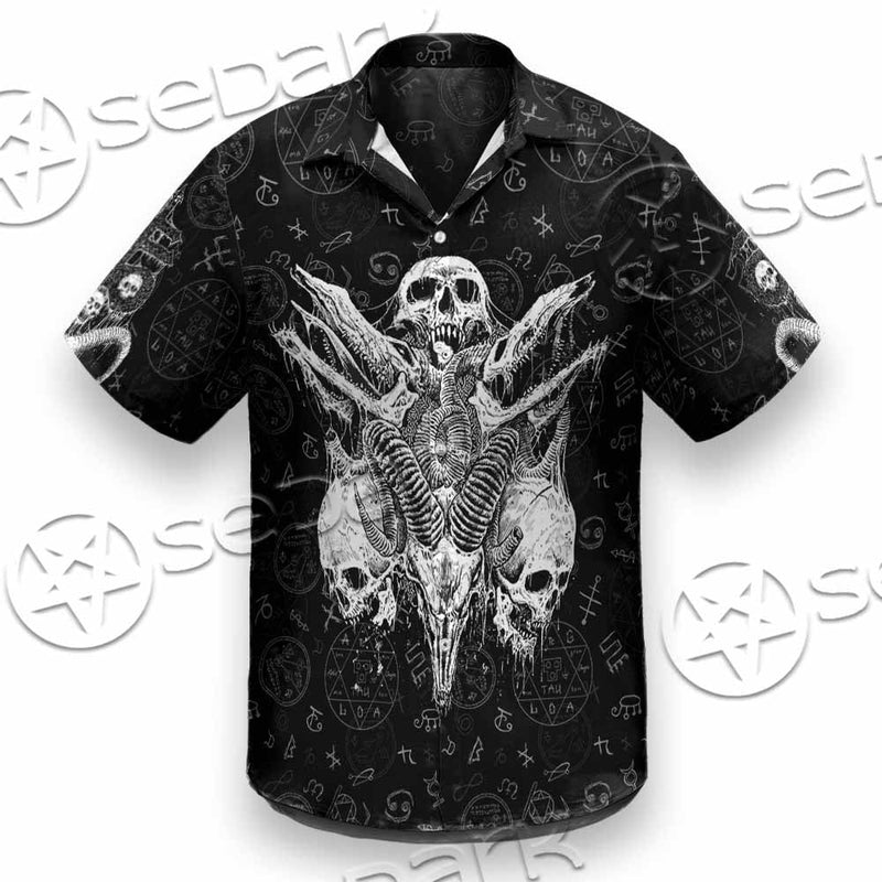 Satanic Black Metal SED-1059 Shirt Allover