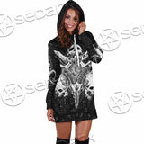 Satanic Black Metal SED-1059 Hoodie Dress