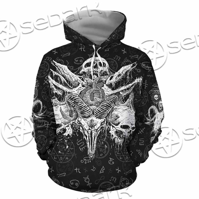 Satanic Black Metal SED-1059 Hoodie & Zip Hoodie