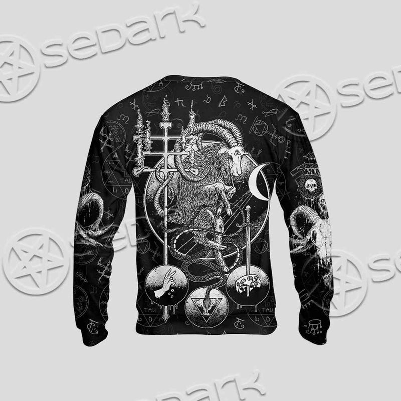 Satanic Black Metal SED-1059 Unisex Sweatshirt
