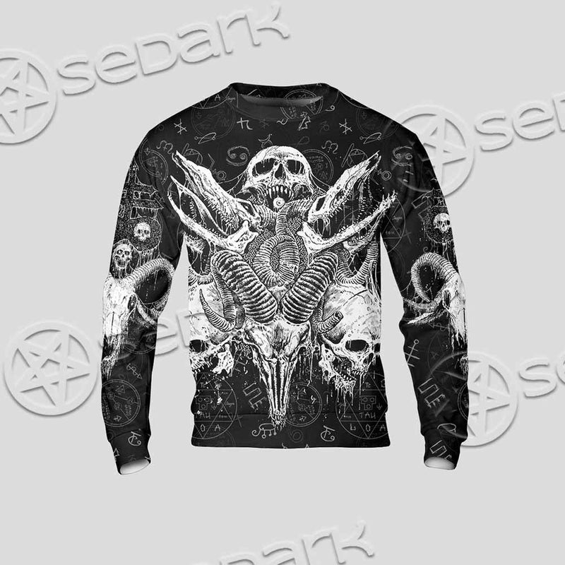 Satanic Black Metal SED-1059 Unisex Sweatshirt