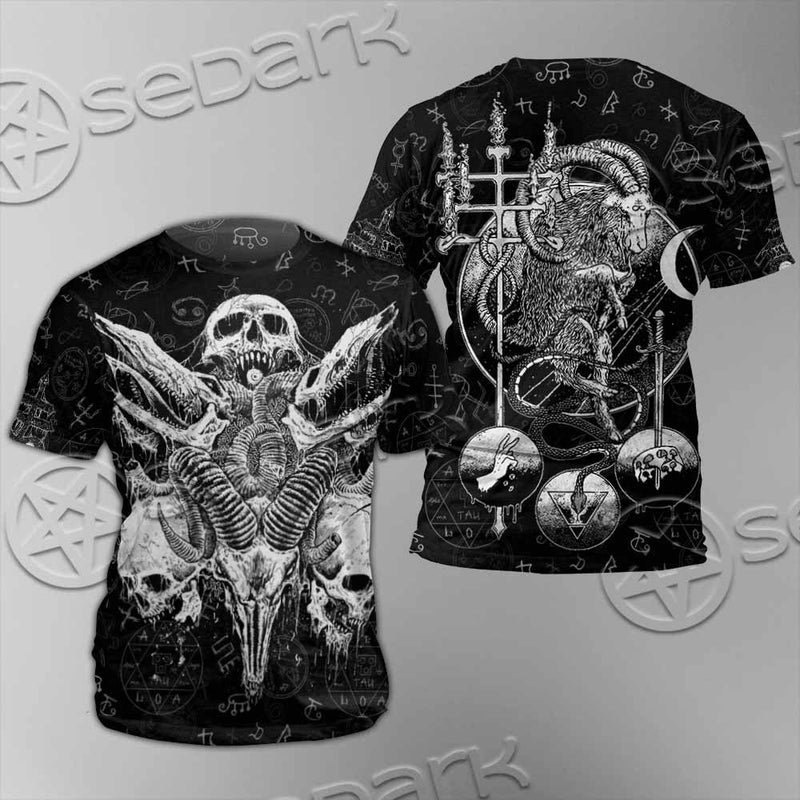 Satanic Black Metal SED-1059 Unisex T-shirt