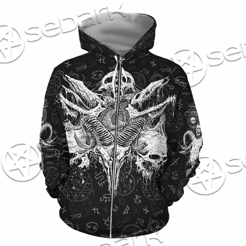 Satanic Black Metal SED-1059 Hoodie & Zip Hoodie