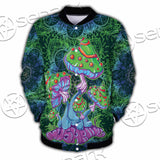 Trippy Mushroom SED-1062 Button Jacket