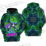 Trippy Mushroom SED-1062 Hoodie & Zip Hoodie Raglan