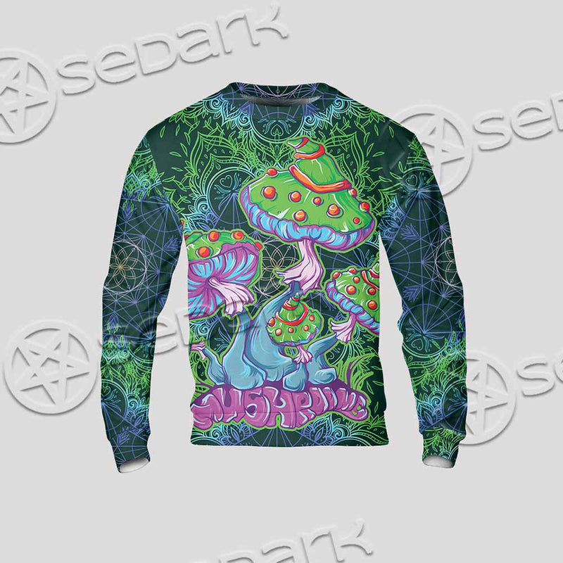 Trippy Mushroom SED-1062 Unisex Sweatshirt