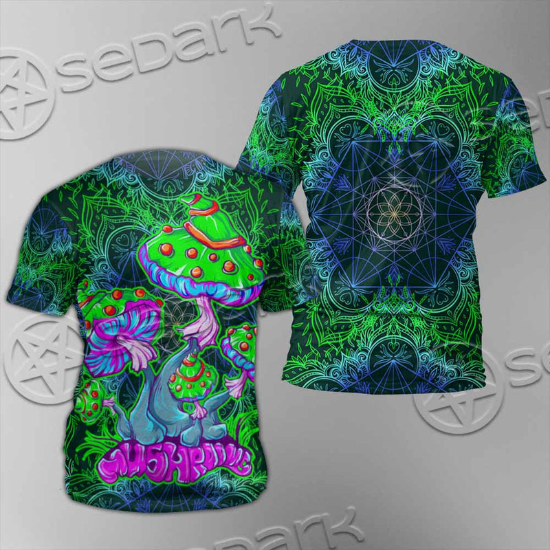 Trippy Mushroom SED-1062 Unisex T-shirt