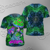 Trippy Mushroom SED-1062 Unisex T-shirt