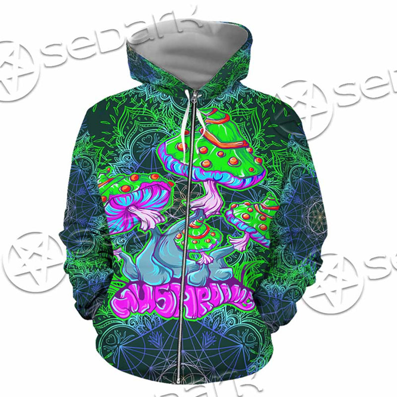 Trippy Mushroom SED-1062 Hoodie & Zip Hoodie
