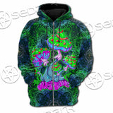 Trippy Mushroom SED-1062 Hoodie & Zip Hoodie Raglan
