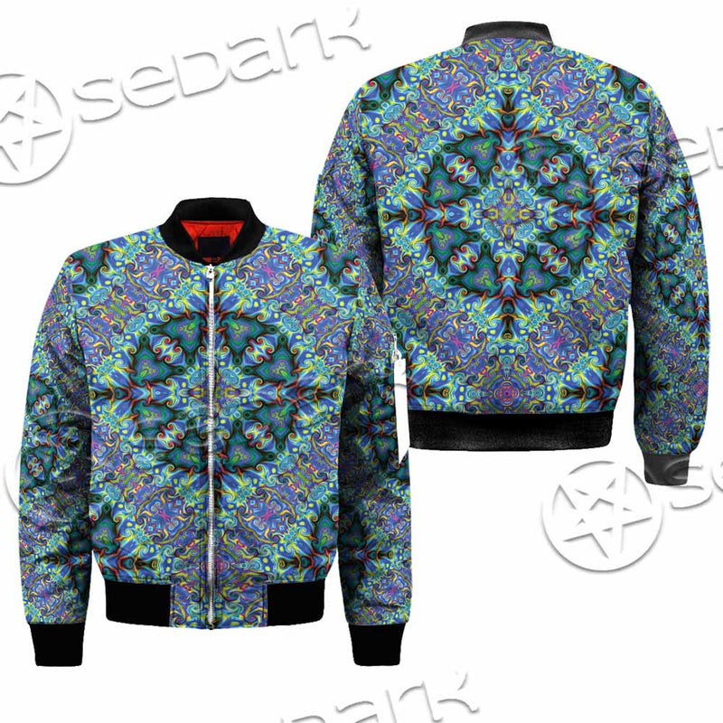 Psychedelic Seamless Pattern SED-1063 Jacket