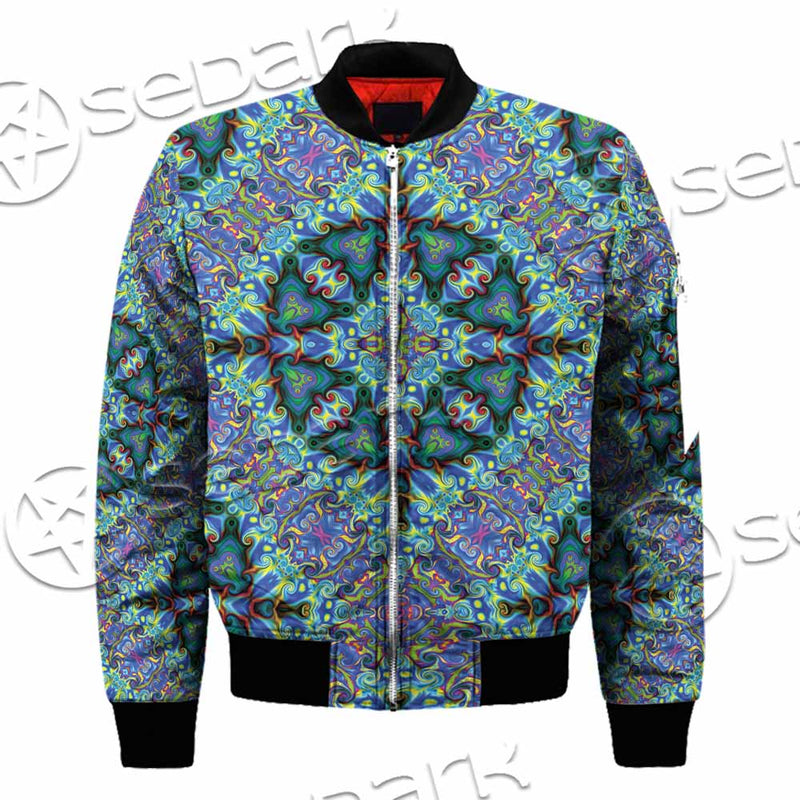 Psychedelic Seamless Pattern SED-1063 Jacket