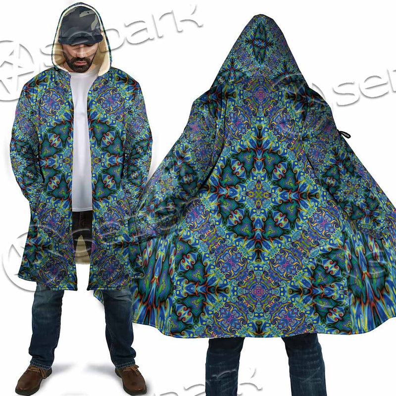 Psychedelic Seamless Pattern SED-1063 Cloak