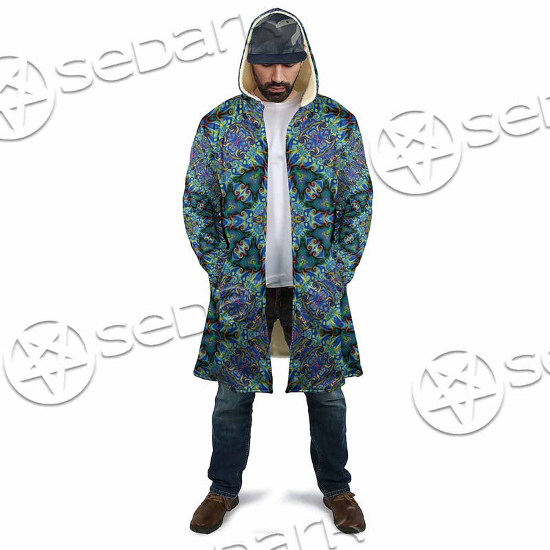 Psychedelic Seamless Pattern SED-1063 Cloak