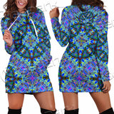 Psychedelic Seamless Pattern SED-1063 Hoodie Dress