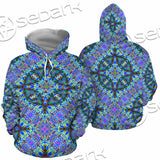 Psychedelic Seamless Pattern SED-1063 Hoodie & Zip Hoodie