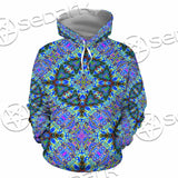 Psychedelic Seamless Pattern SED-1063 Hoodie & Zip Hoodie