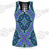 Psychedelic Seamless Pattern SED-1063 Women Tank Top