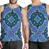 Psychedelic Seamless Pattern SED-1063 Men Tank-tops