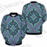 Psychedelic Seamless Pattern SED-1063 Button Jacket