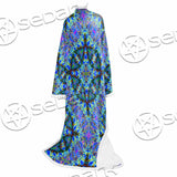 Psychedelic Seamless Pattern SED-1063 Sleeved Blanket