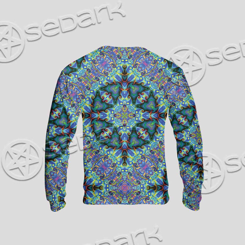 Psychedelic Seamless Pattern SED-1063 Unisex Sweatshirt