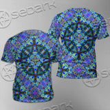 Psychedelic Seamless Pattern SED-1063 Unisex T-shirt