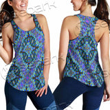 Psychedelic Seamless Pattern SED-1063 Women Tank Top