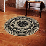 Spell Circle Magic Witchcraft SED-1065 Round Carpet