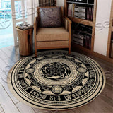 Spell Circle Magic Witchcraft SED-1065 Round Carpet