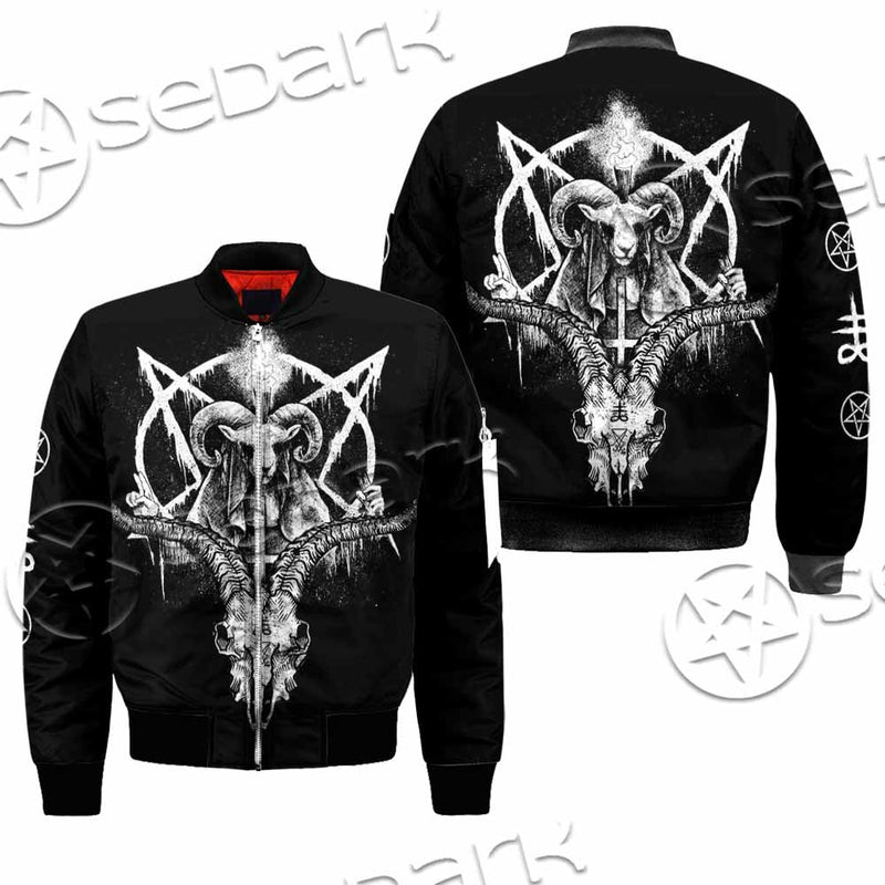 Baphomet Goat Head SED-1067 Jacket