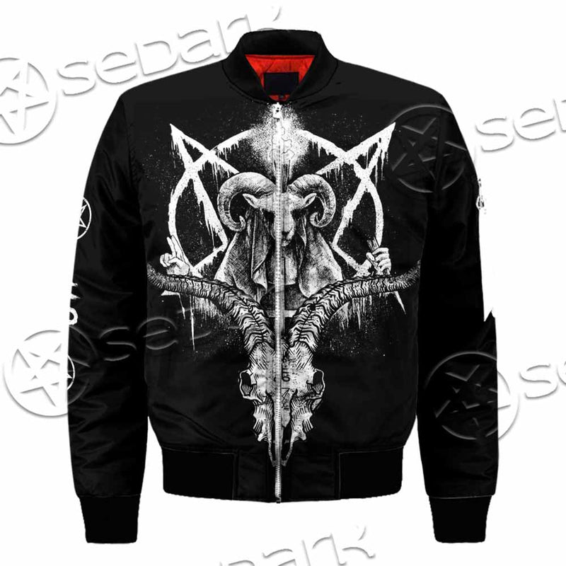 Baphomet Goat Head SED-1067 Jacket