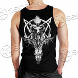 Baphomet Goat Head SED-1067 Men Tank-tops